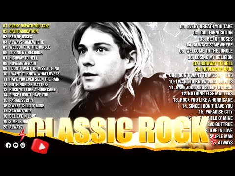 Scorpions, Aerosmith, BonJovi, Led Zeppelin, The Eaglesš¤Greatest Hits Slow Rock Ballads 70s 80s 90s