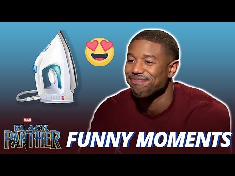 Michael B. Jordan Loves Ironing... Really? (Funny Moments)