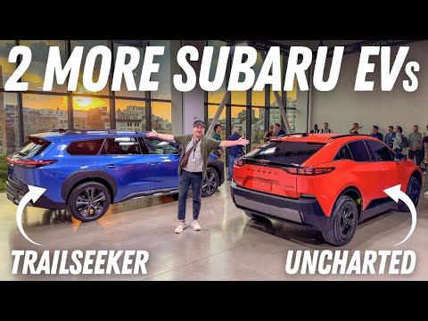 Every Subaru EV Has The Same Ingredients In A Different Shape! Trailseeker, Solterra & Uncharted
