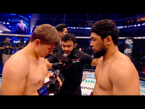 First-round knockout! Bobur Abdulazizov vs. Kirill Karpekin
