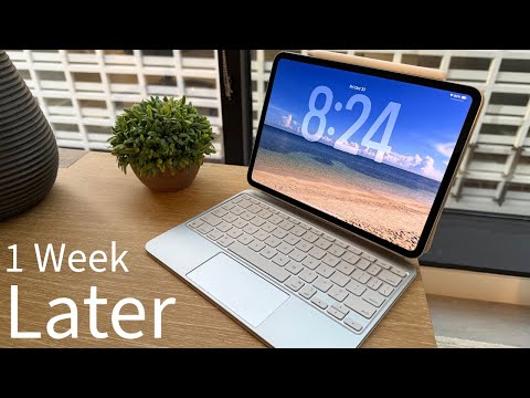 M5 iPad Pro one week later. 11” is cramped for work, but perfect for shows and gaming!