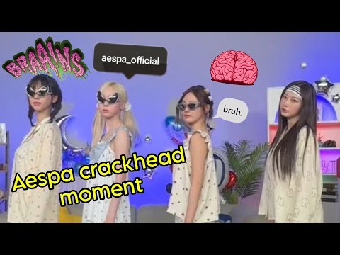 Aespa funny crackhead moments 