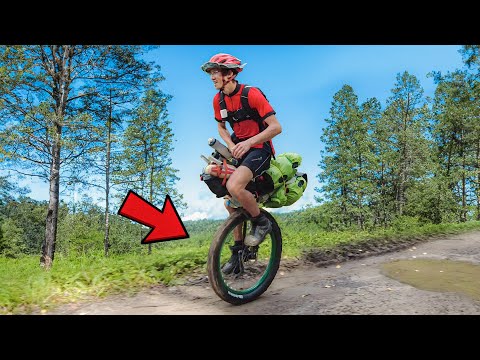 Can I Unicycle Across a Country Using ONLY Hiking Trails? Day 5