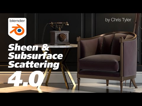 Subsurface Scattering & Sheen in 4.0 are awesome!