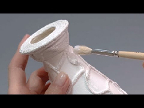 DIY🌹Glass bottle and any cord👍You will definitely get an exclusive vase