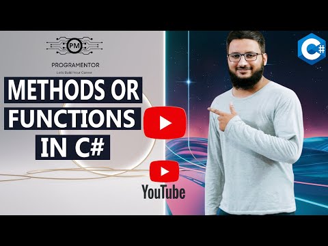 Methods or Functions In C# | C# Functions | C# Methods | C# Tutorials | Learn C# (Hindi/Urdu)