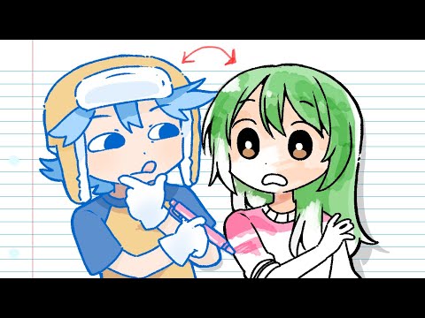 COLORING EACH OTHER'S LINE ART w/ markers ft. Ohuhu X Sanrio characters