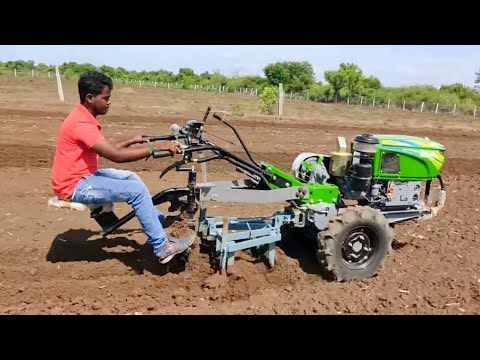 Unique walk-behind tractors from different countries of the world, video selection