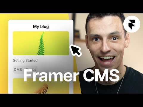Learn Framer CMS in 22 Minutes (Crash Course) 2025