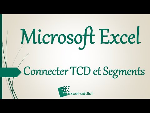 Excel - Connecter plusieurs TCD avec des segments et chronologie
