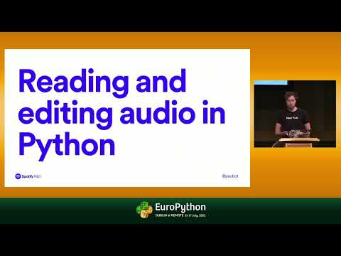 Working with Audio in Python (feat. Pedalboard) - presented by Peter Sobot
