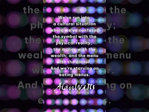 Alan Watts - Eating Menus #alanwatts #motivation #alanwattswisdom
