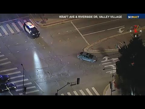 FULL CHASE: DUI suspect leads police on chase across the San Fernando Valley