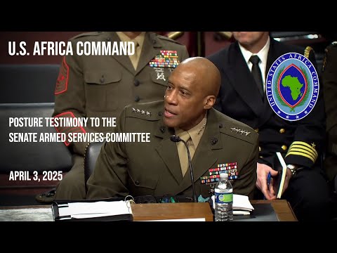 U.S. Africa Command 2025 testimony to the Senate Armed Services Committee