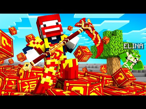 CHINA LUCKY BLOCK zerstört SHADE LUCKY BLOCK in Minecraft