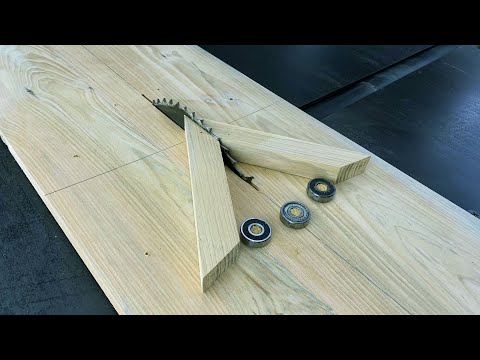 Good idea in the video |Bending wood with a circular saw blade with carbide teeth on combined planer
