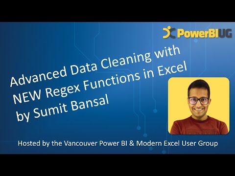 Advanced Data Cleaning with NEW Regex Functions in Excel | Sumit Bansal