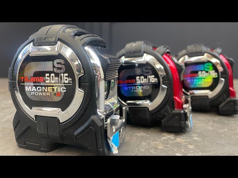 New Tajima GS Lock Tape Measures!  My Favorite Tapes!