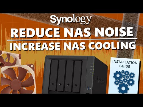 Synology NAS Fans and Velcro Mod - Make Your NAS Quieter and Cooling in MINUTES