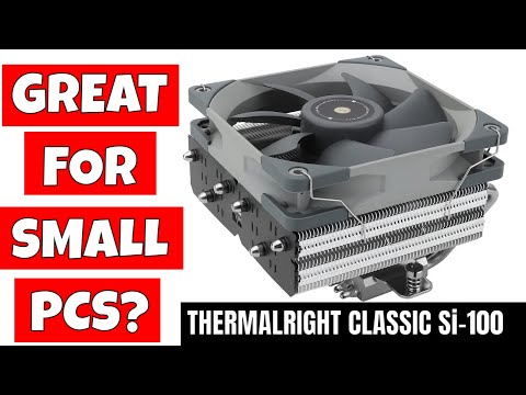Thermalright SI 100  210w TDP Low Profile CPU Cooler AM4 Review & Install Guide