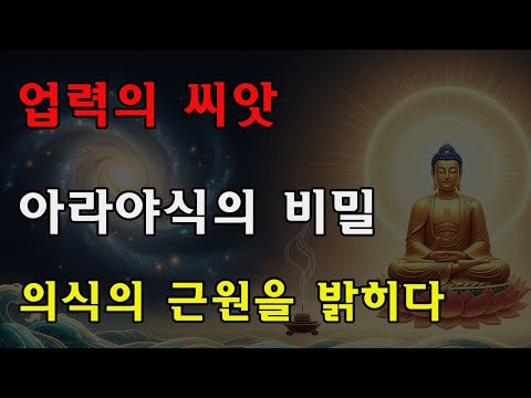 능가경의 가르침: 당신의 모든 운명의 씨앗은 ‘알아야식’ 속에 숨겨져 있다!