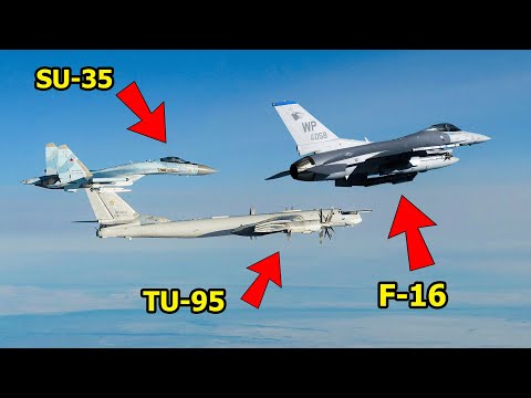 US F-16 Pilot Makes Emergency Takeoff To Intercept Russian TU-95 Bomber