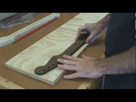 Stratocaster Guitar Build -  Part 1 - Building A Stratocaster Guitar Neck