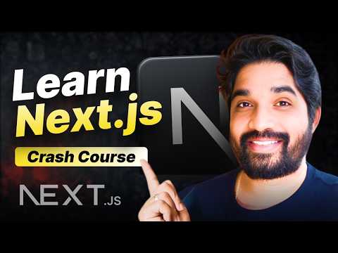 Next.js Crash Course for Beginners 2025 | In Hindi | Day 50/100