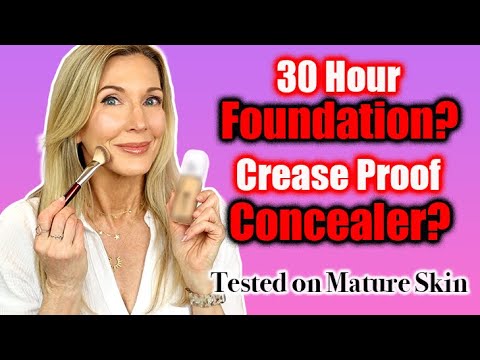 Testing VIRAL DRUGSTORE Makeup on Mature Skin! Close-Ups | All Day Wear Test