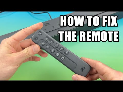 How to Fix The Remote of Your JBL Soundbar
