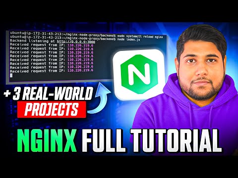 Nginx Full Tutorial With 3 Real-World Projects