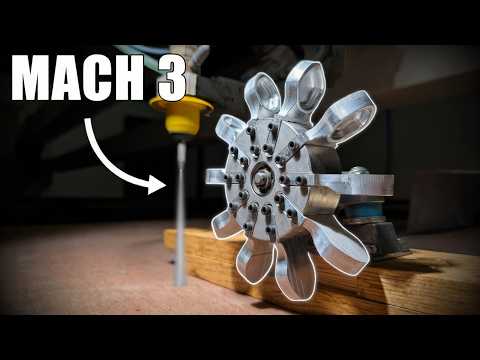 Spinning Dangerous Metal Objects Dangerously Fast