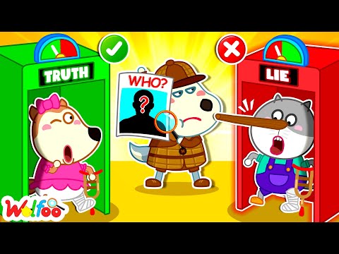 Lie Detector Test: Kids Learn Why Honesty Matters - Detective Wolfoo 🕵️ | Wolfoo Cartoon