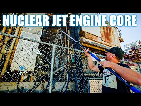 Touched a Nuclear Jet Engine Core with the Radiacode 103G