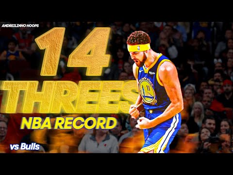 When Klay Thompson Scored 14 THREES & Broke The NBA Record! ● 52 vs Bulls! ● 29.10.18 ● 1080P 60 FPS