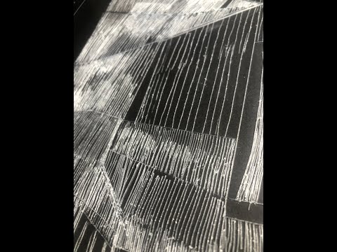 Hand-Printing Drypoint Plates