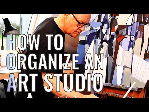 Ultimate guide to optimizing your art studio for acrylic painting
