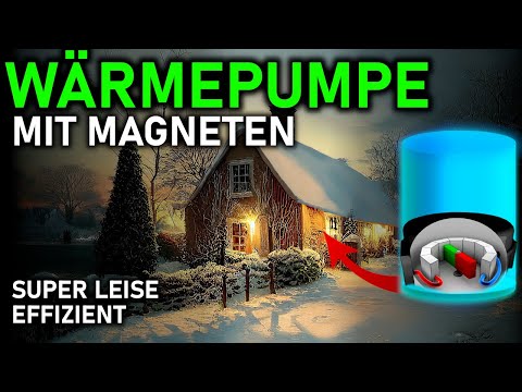 Wärmepumpe der Zukunft? Magnetisch, ohne Kältemittel, leise und super effizient!