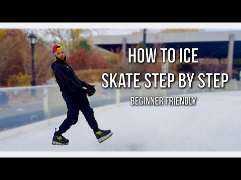 How To Ice Skate | Step By Step | Beginner Friendly