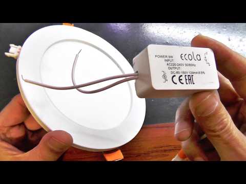 Ремонт потолочного светильника, как увеличить надёжность и срок работы светодиодов.