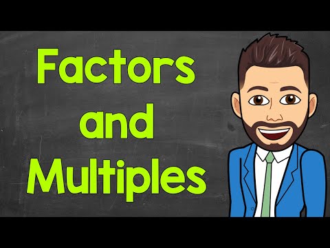 Factors & Multiples | Common Factors & Multiples | Greatest Common Factor & Least Common Multiple