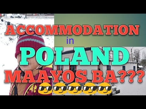 accommodation sa poland/depende sa company😅😅😅