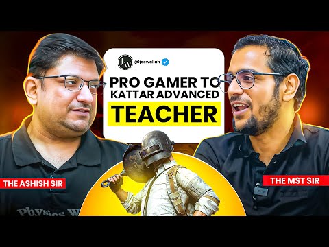 PRO GAMER to KATTAR JEE Advanced Faculty🔥- The MST Sir☠️