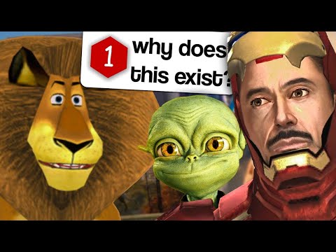 I Played Movie Games You Probably Forgot About..