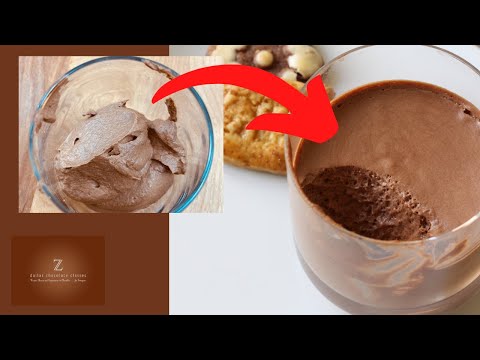 How to make BETTER CHOCOLATE MOUSSE | Solving 2 problems | DallasChocolateClasses.com