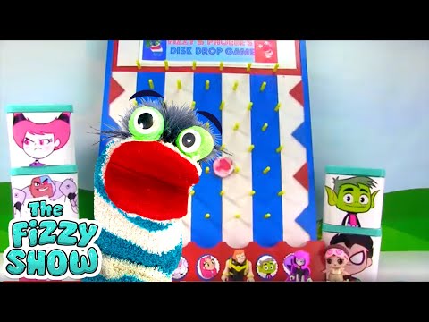 Teen Titan's Go Play Fizzy's Disk Drop Game