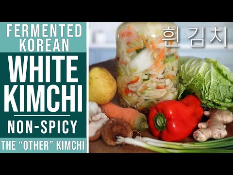 WHITE KIMCHI (Korean Baek Kimchi) Beginner Tutorial Step-by-Step