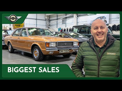 The HIGHEST SELLING Cars In Our Festive Auction