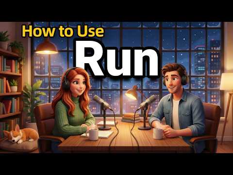 How to Use RUN in Everyday English | Daily English Conversations | English Podcast