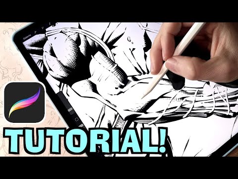 How To Ink On The iPad In 2022! With Procreate! *Lots Of Inking Tips!*☝🏻